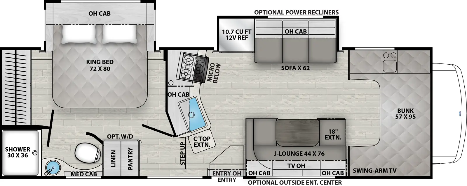 Freelander 29KB - Ford E-450 Floorplan